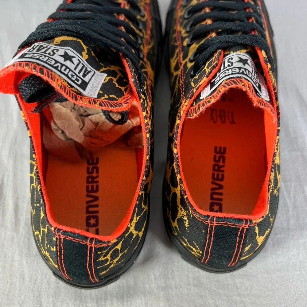 Converse All Star Animal Leopard Print Sneakers LIKE NEW EUC Size 5.5 / Wm’s 7.5 - Picture 10 of 13